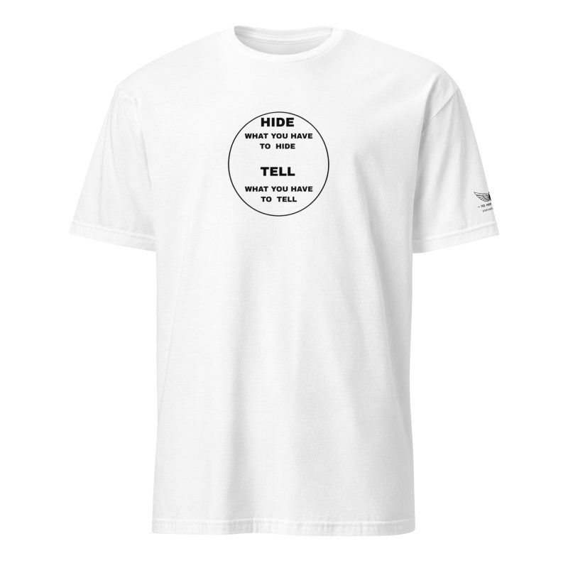 T-shirt HIDE AND TELL